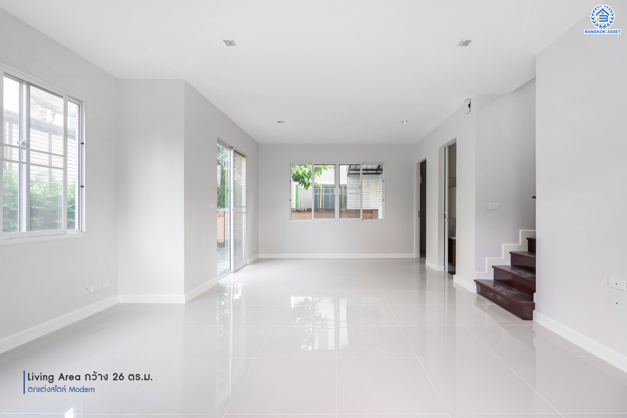 บ้านเดี่ยวมือสองนนทบุรี ม.ฮาบิเทีย ราชพฤกษ์-345 จากแบรนด์คุณภาพ Sansiri เนื้อที่ 50 ตร.ว. ฟังก์ชัน 3 ห้องนอน 2 ห้องน้ำ จอดรถได้ 2 คัน  บนทำเลติดถนนใหญ่345 พร้อมเชื่อมสู่ราชพฤกษ์, แจ้งวัฒนะ และติวานนท์ ฯลฯ ได้อย่างรวดเร็ว ใกล้ทางด่วน "ศรีสมาน" และรายล้อมด้วยสิ่งอำนวยความสะดวกครบ